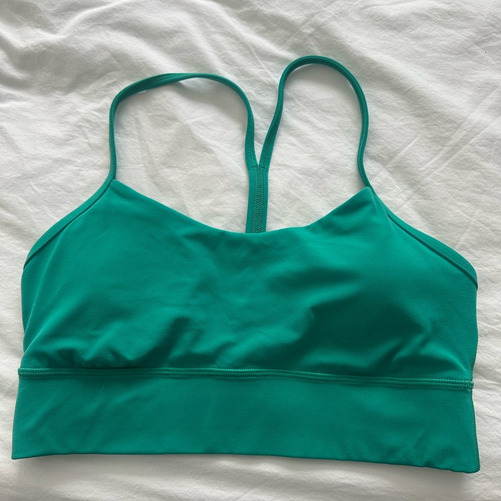 Lululemon Green Sports Bra